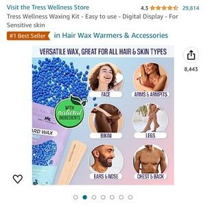 Tress Wellness Waxing Kit